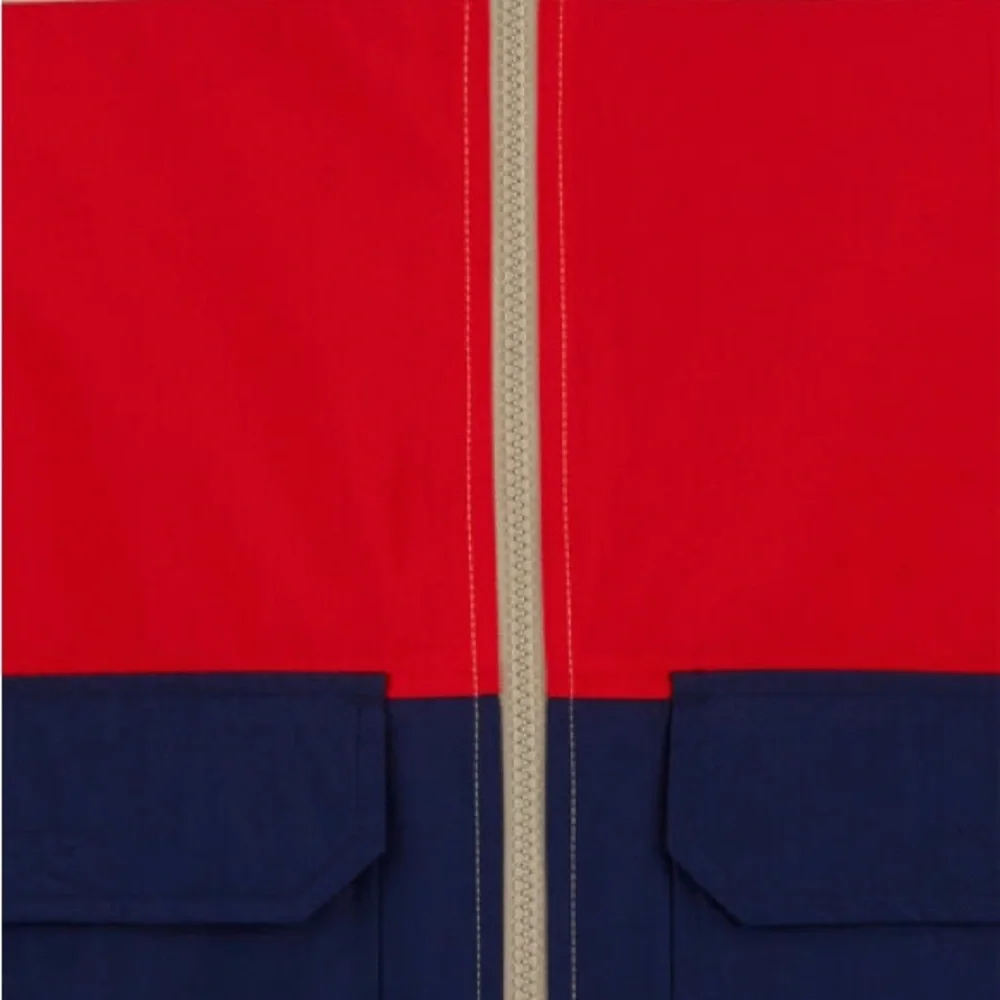 Carter's Red and Navy Kids Light Coat Raincoat NWOT Size 7 Boys Unisex - Picture 4 of 7